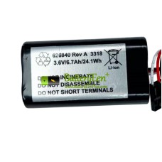 Batterij voor PLC 626840 [Vervangende batterij]